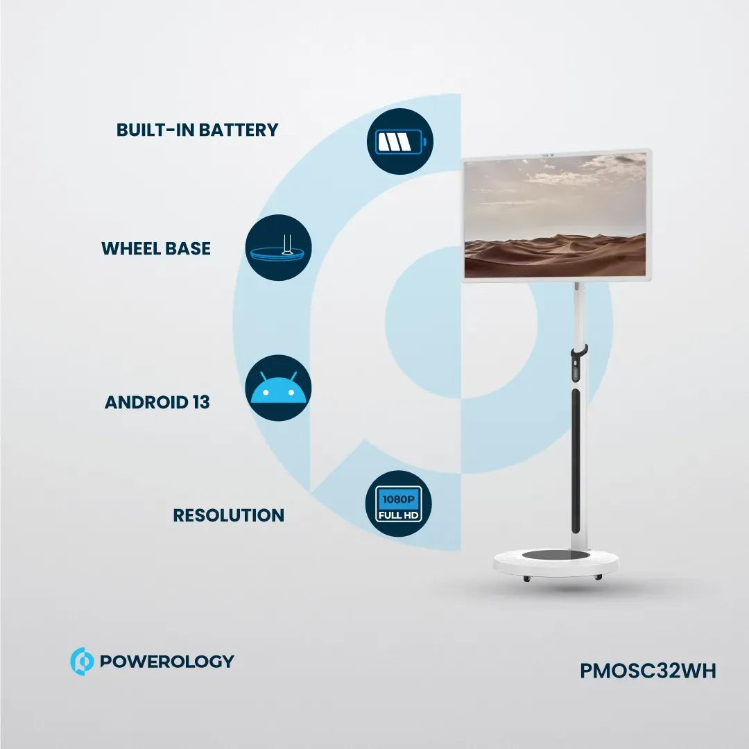 Powerology 32 Android Smart Screen White – image 12