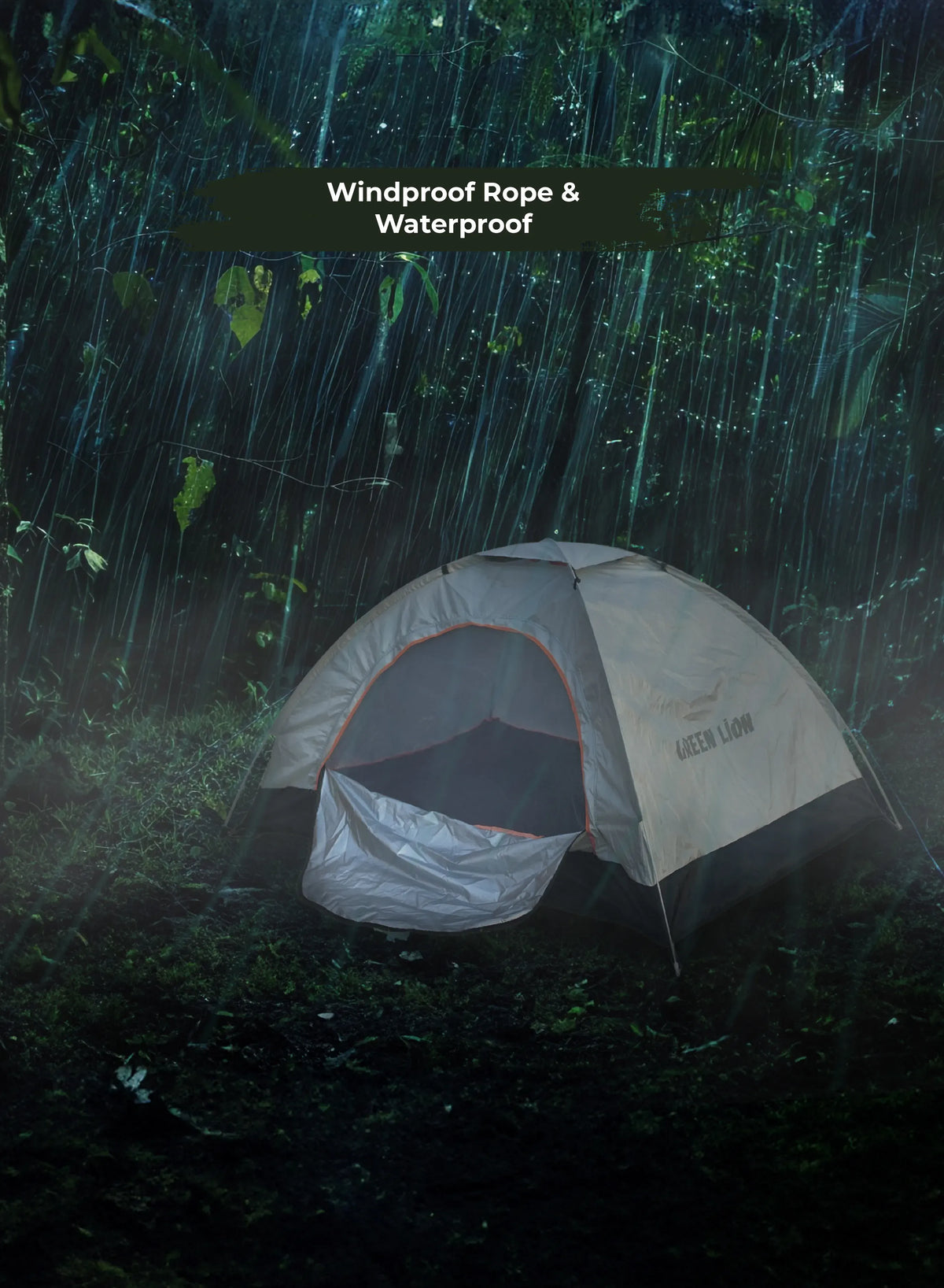 Green Lion Gt3 Plus Camping Tent Beige – image 5