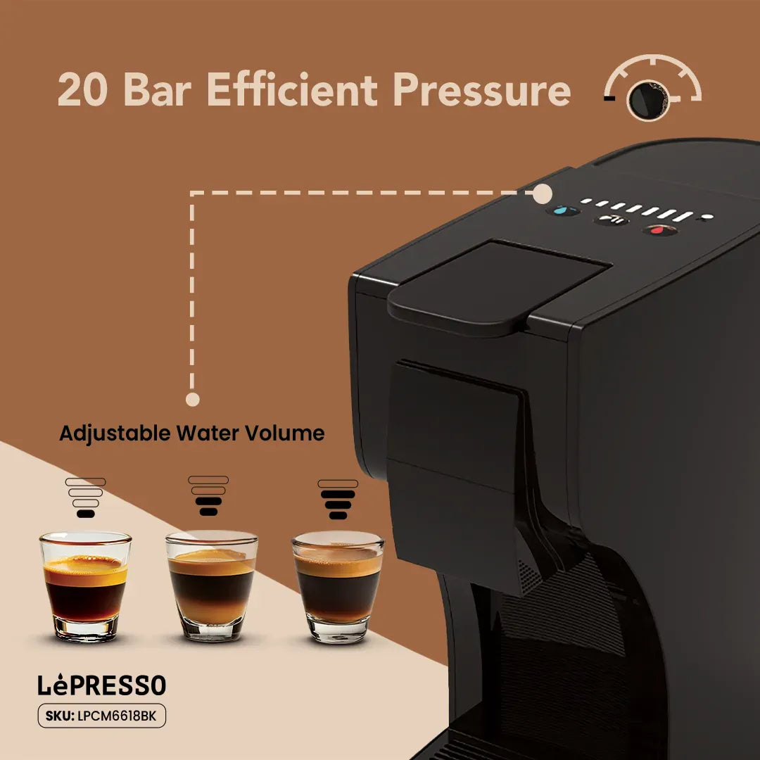 LePresso Multi-Capsule Coffee Machine - Black – image 7