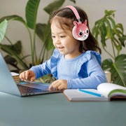 Green Lion GK-600 Kids Wireless Headphone - Pink
