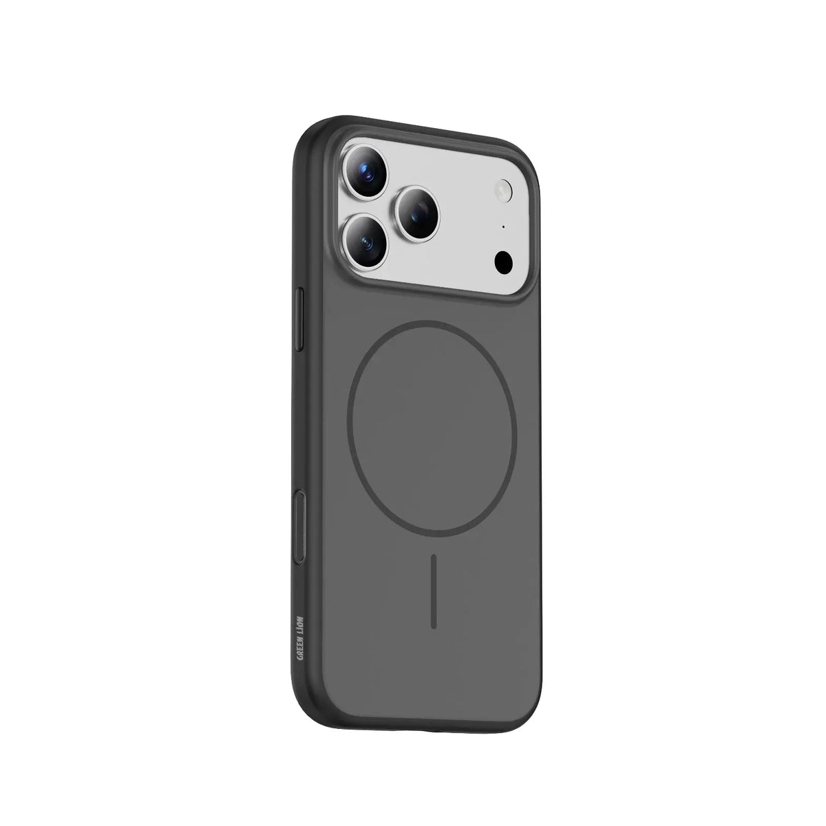 Green Lion Patric Mag Safe Premium Matte Finish Case - Black
