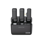Green Lion Duo Cast Wireless Mic Lightening - Black