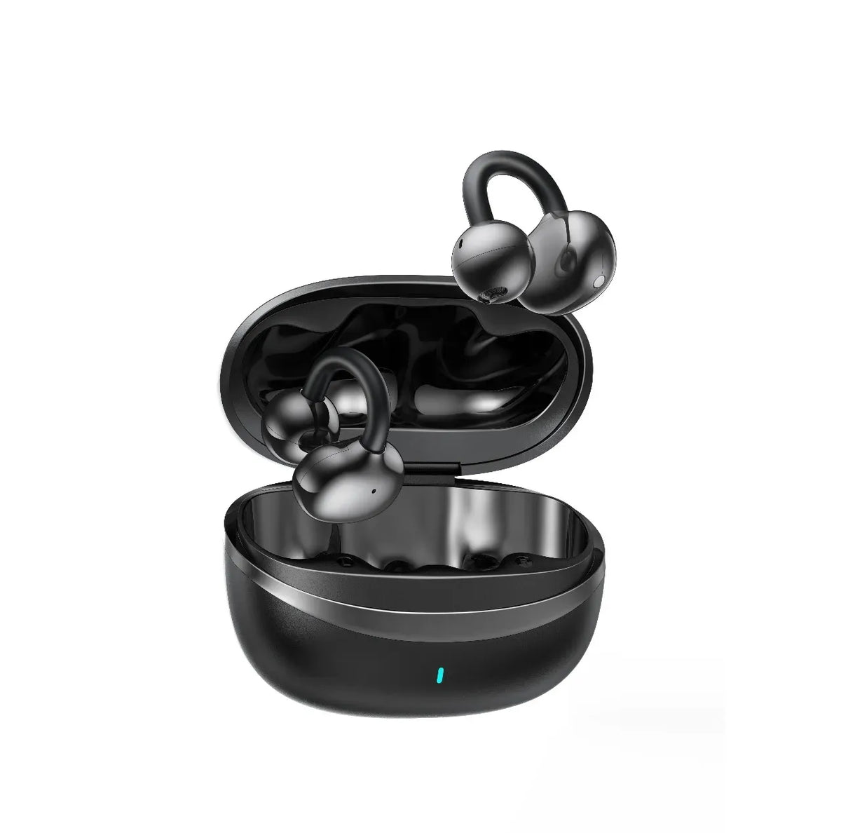 Green Lion Sonix Clip On Earbuds - Black