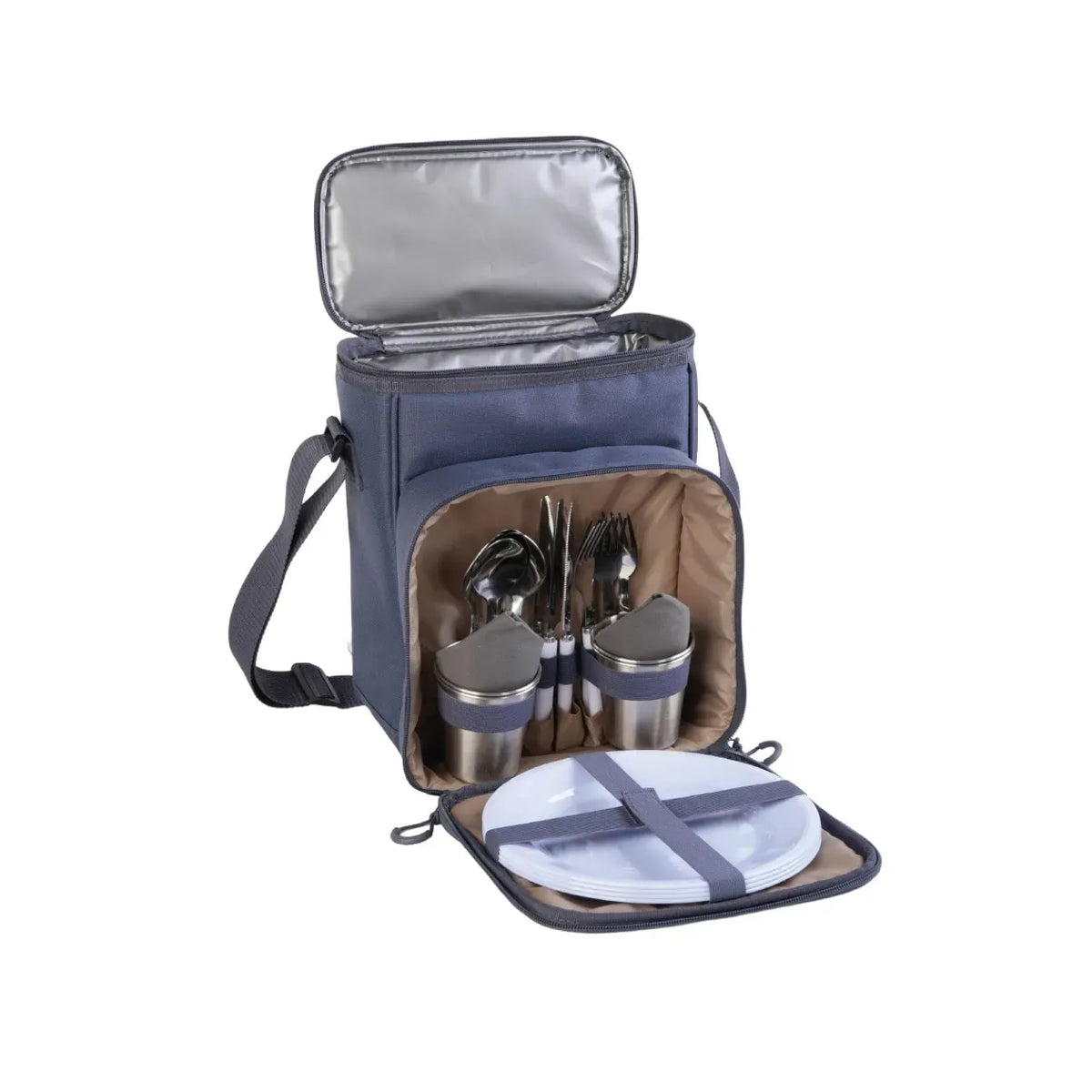 Green Lion Camp Mate Picnic Bag Blue – image 2