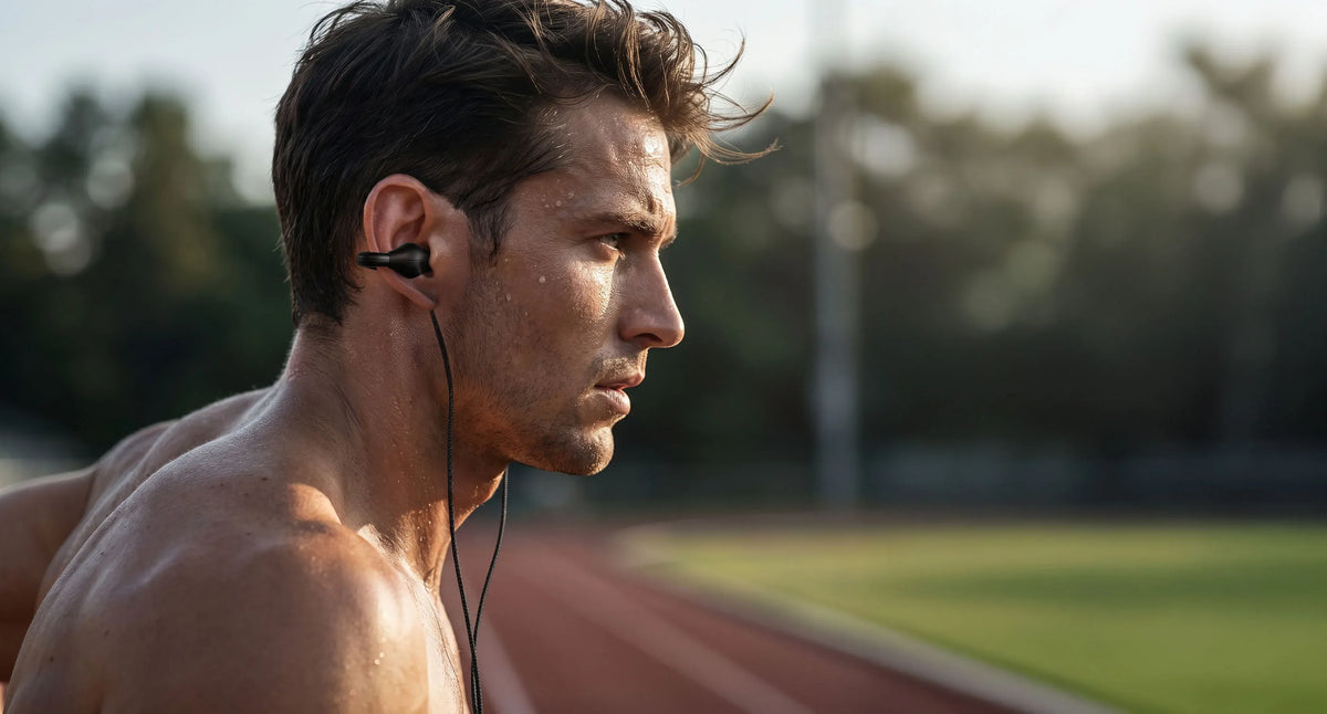 Powerology Voro Earhook USB C Wired Earphones Black – image 2