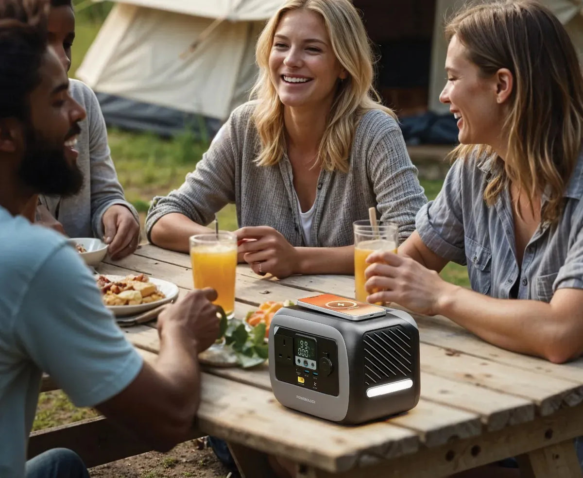 Powerology Pater I Portable Power Station 300w Gray – image 4