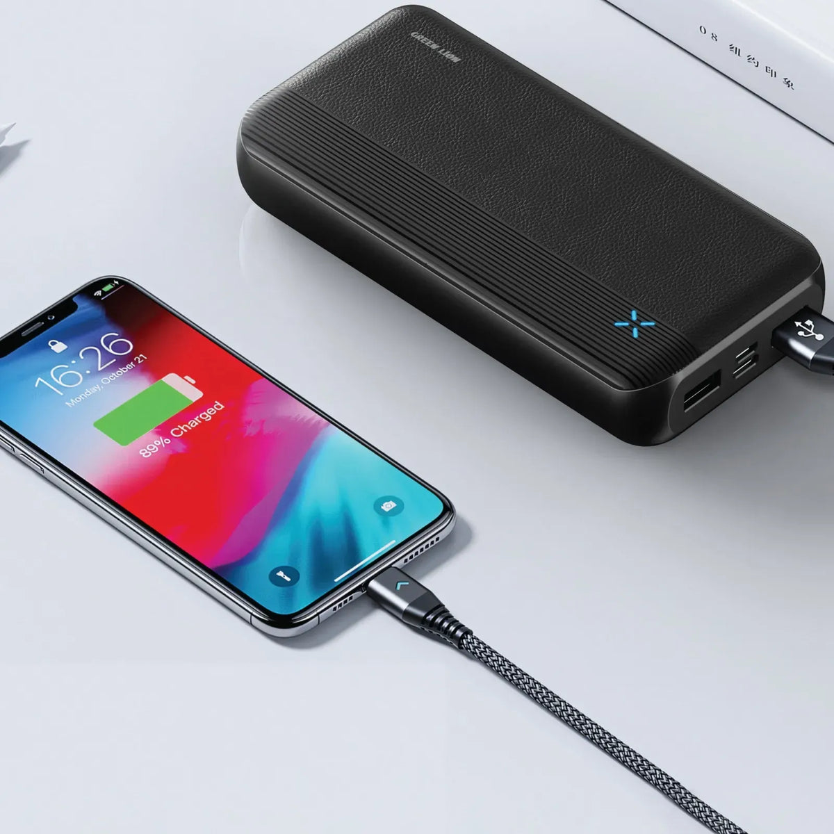 Green Lion Milos 20000mAh Power Bank Black – image 4