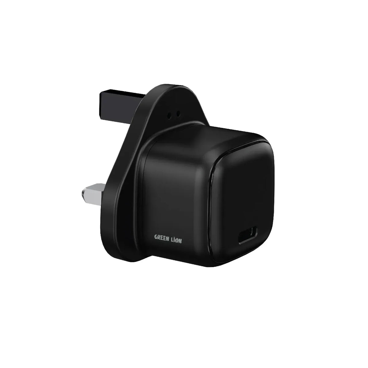 Green Lion NEXIOSingle Port Wall Charger UKPlug 20 W 1 C - Black – image 2