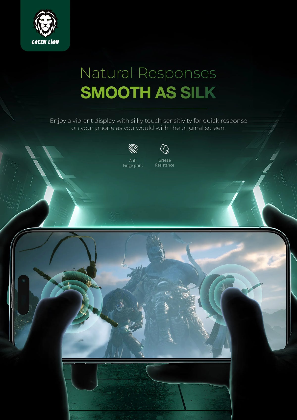 Green Lion Diego Pet HD Screen Protector - Clear – image 9