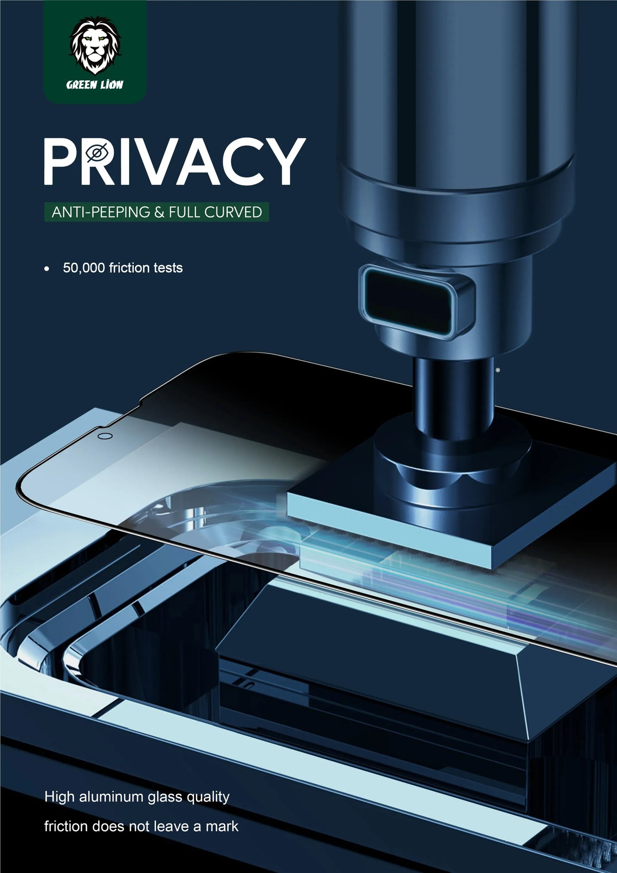 Green Lion Diego Pet Privacy Screen Protector - Black Edge/Privacy – image 8