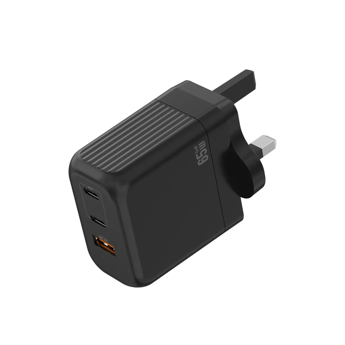 Green Lion Ultra Compact Ga NWall Charger PD+QC 65 W - Black – image 3