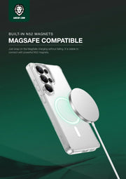 Green Lion Mag Safe Crystal Clear Case