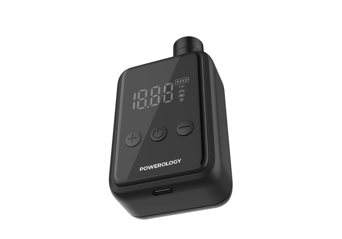 Powerology Super Compact Tire Inflator Black – image 3
