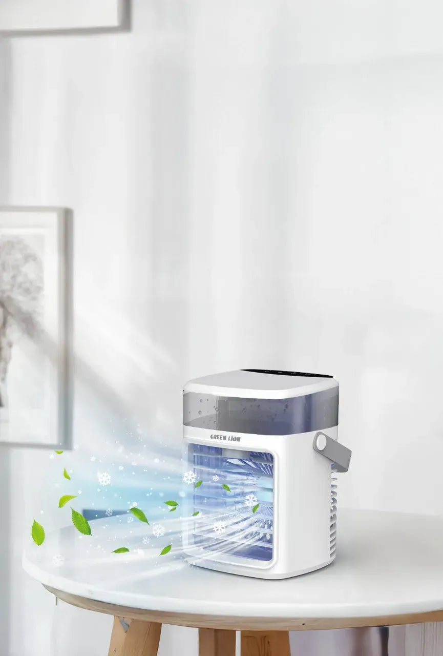 Green Lion Rechargeable Air Cooler Fan - White – image 4