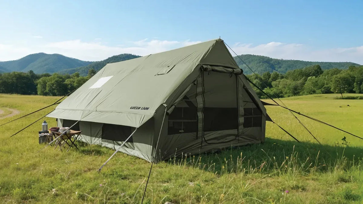 Green Lion Gt 8x Inflatable Camping Tent Green – image 3