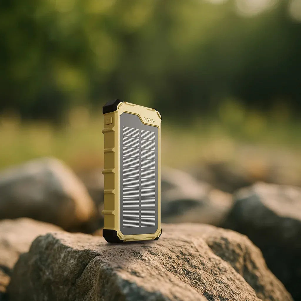 Powerology SOLARA 10000 m Ah Solar Power Bank - Khaki – image 3