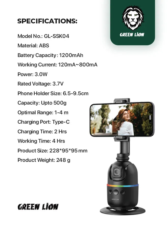 Green Lion Autotrack Gimbal Black – image 13