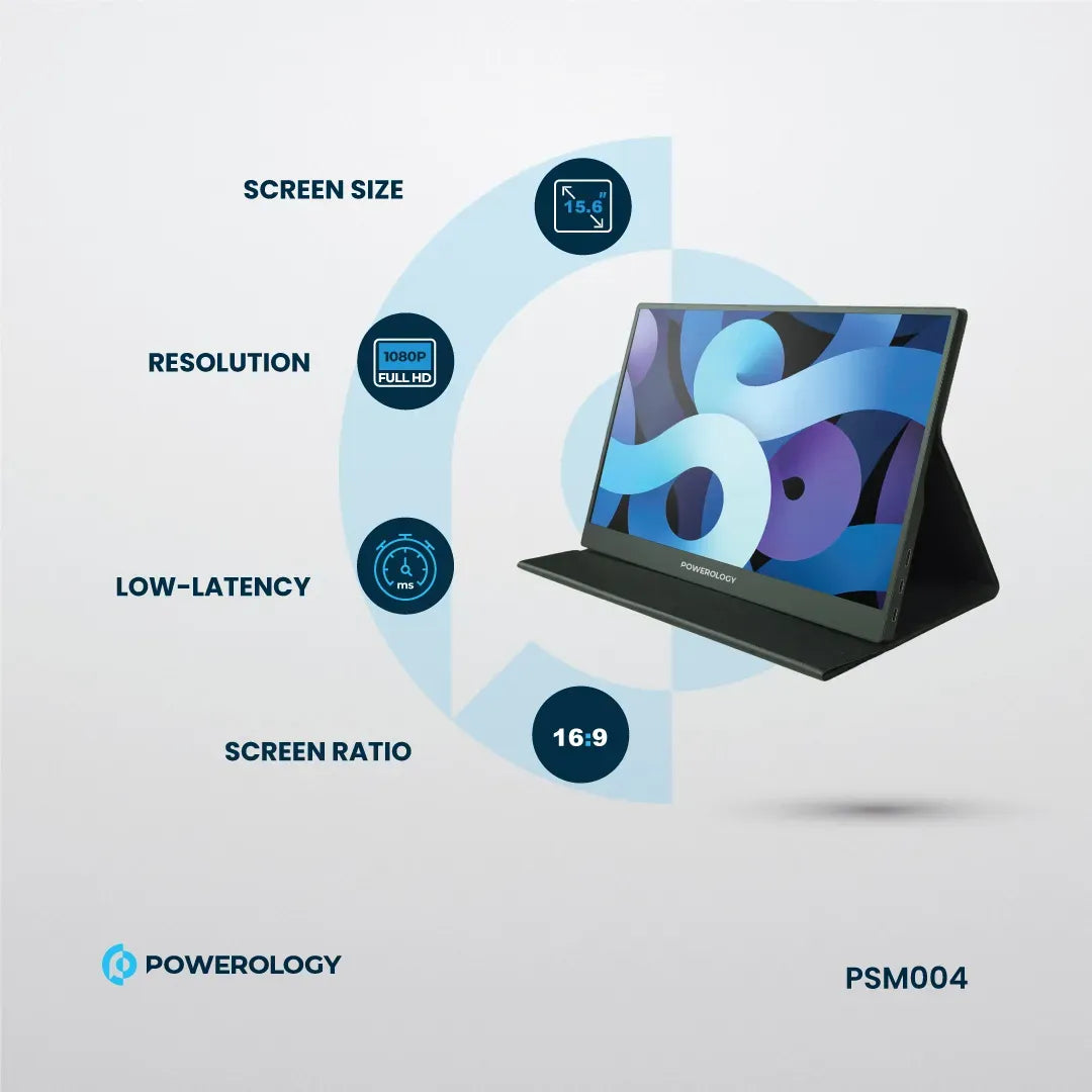 Powerology 15 6 Ultra Slim Portable 144hz Monitor – image 2
