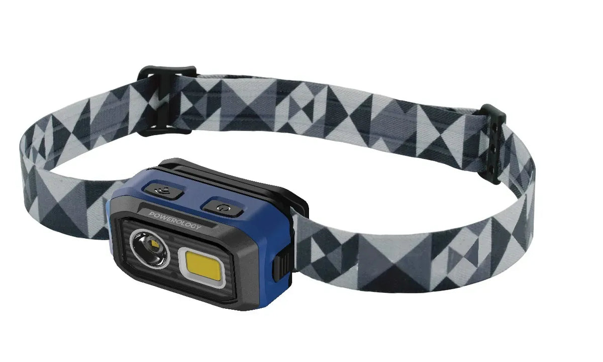 Powerology Brightvision Rechargeable LED Headlamp Black – image 7