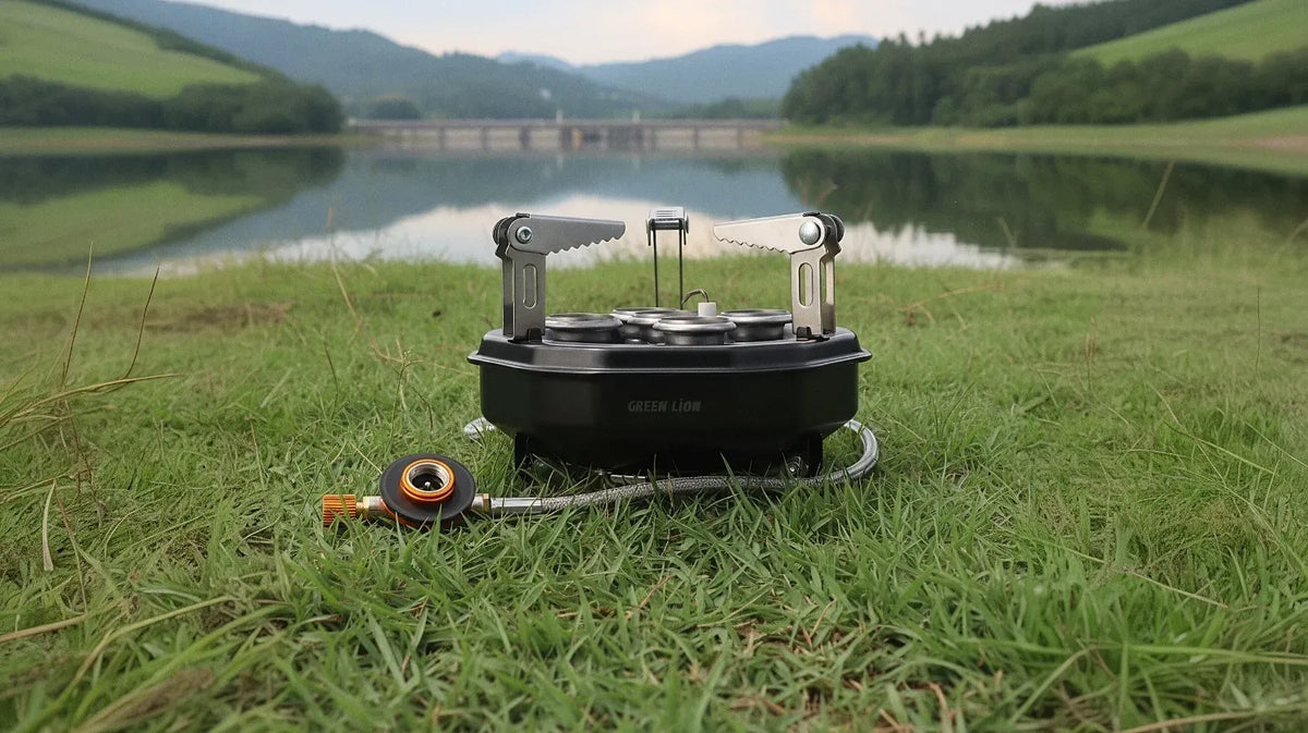 Green Lion Campcook Camping Stove Black – image 11