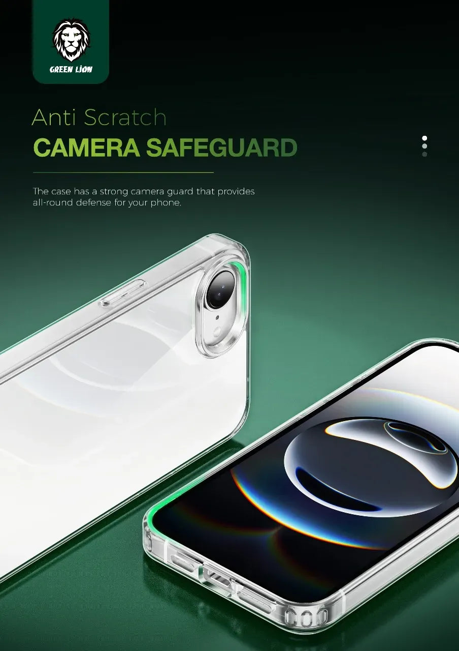 Green Lion Crystal Clear Case – image 8