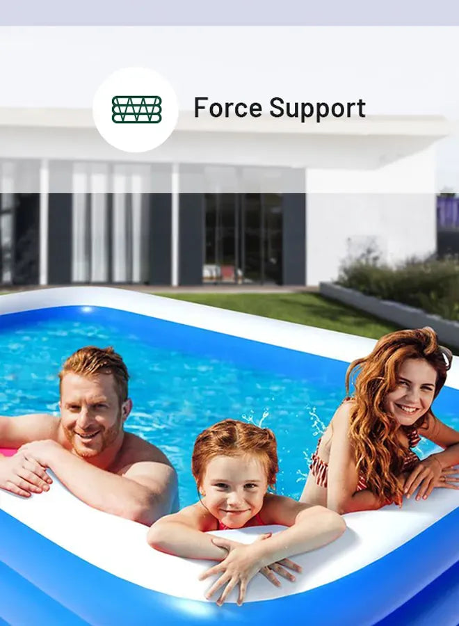 Green Lion Inflatable Swimming Pool - Blue – image 3