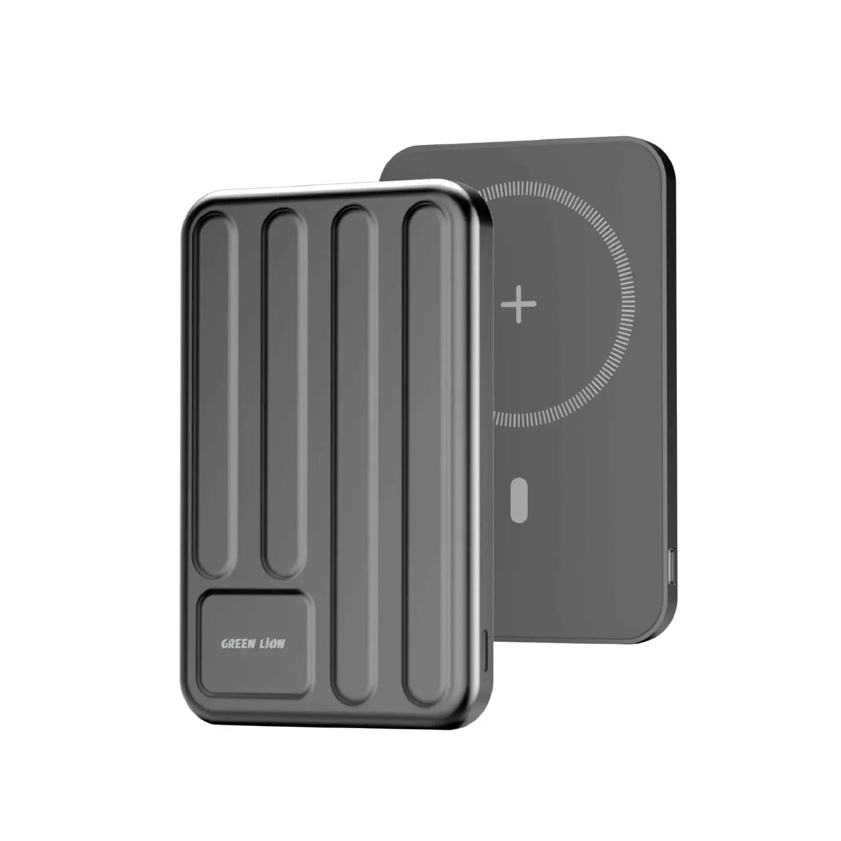 Green Lion Oxford MagSafe 5000 m Ah Power Bank Qi 2 PD 20 W - Grey – image 3