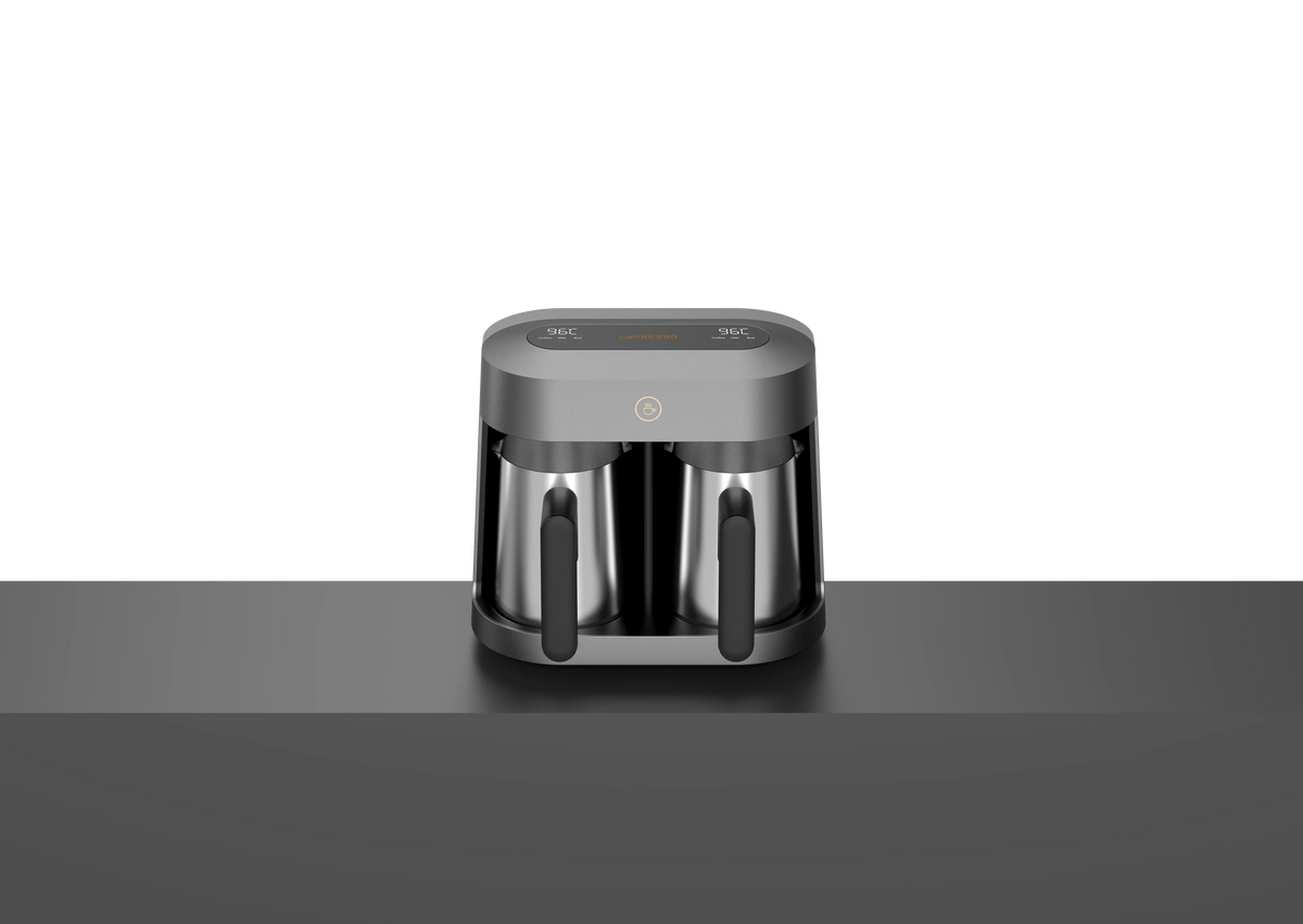 LePresso Cezvara Dual Cup Turkish Coffee Maker Gray – image 5