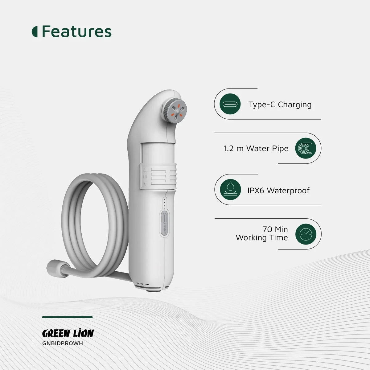 Green Lion Bidet Pro Portable Bidet White – image 9