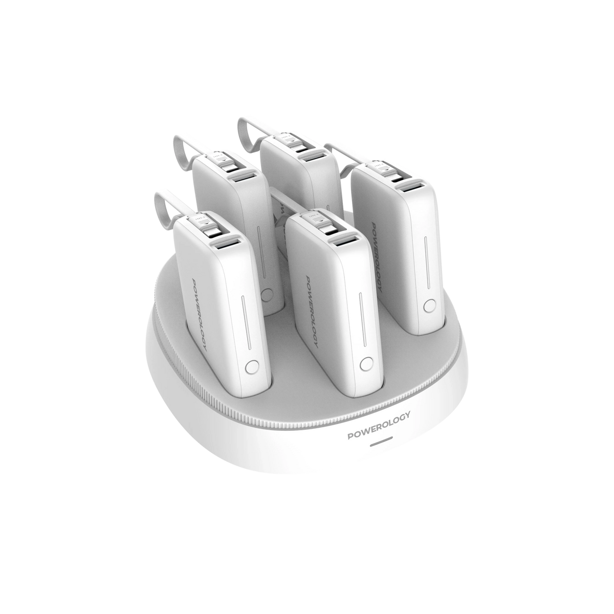 Powerology ×510000 m Ah Power Bank Station - White – image 5