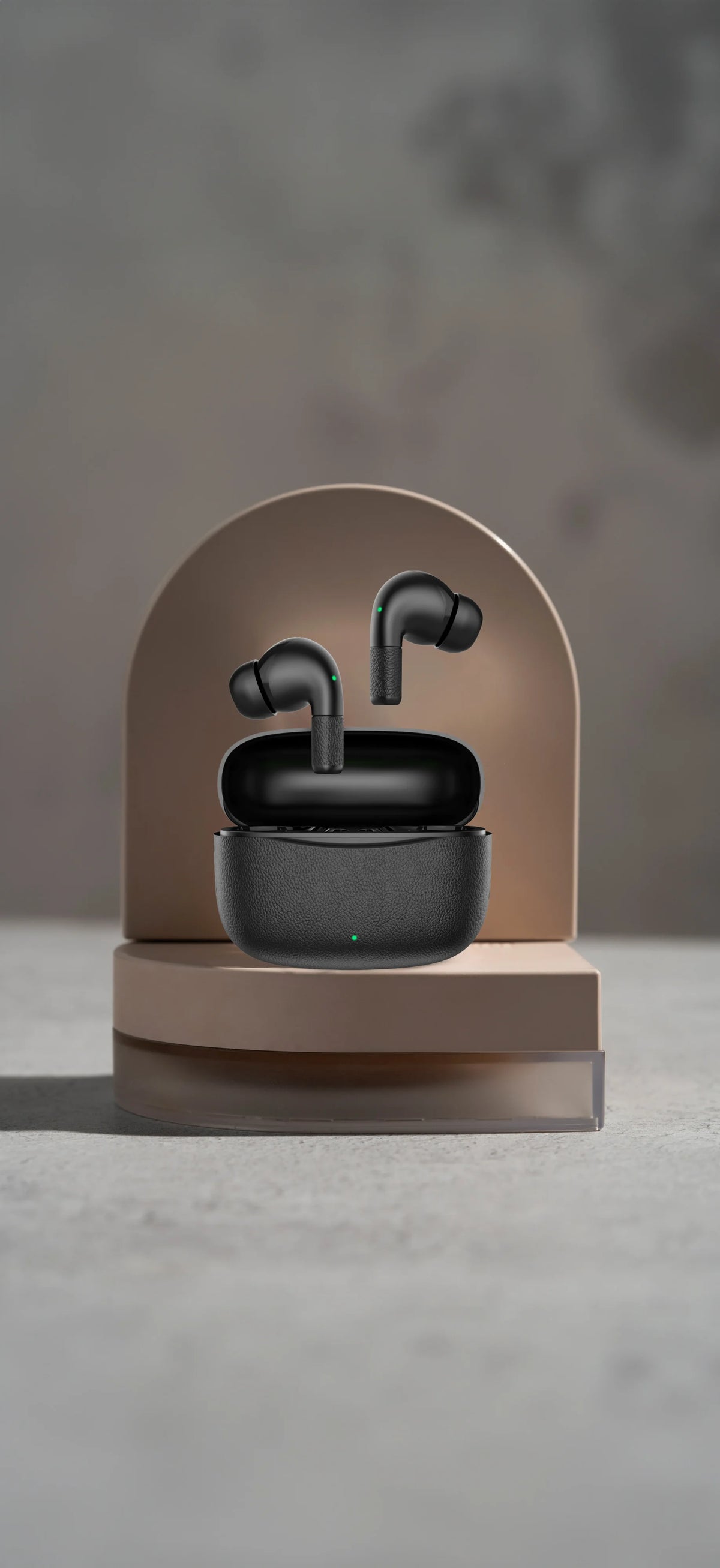 Green Lion Santorini 2-True Wireless Earbuds TWS - Black – image 1