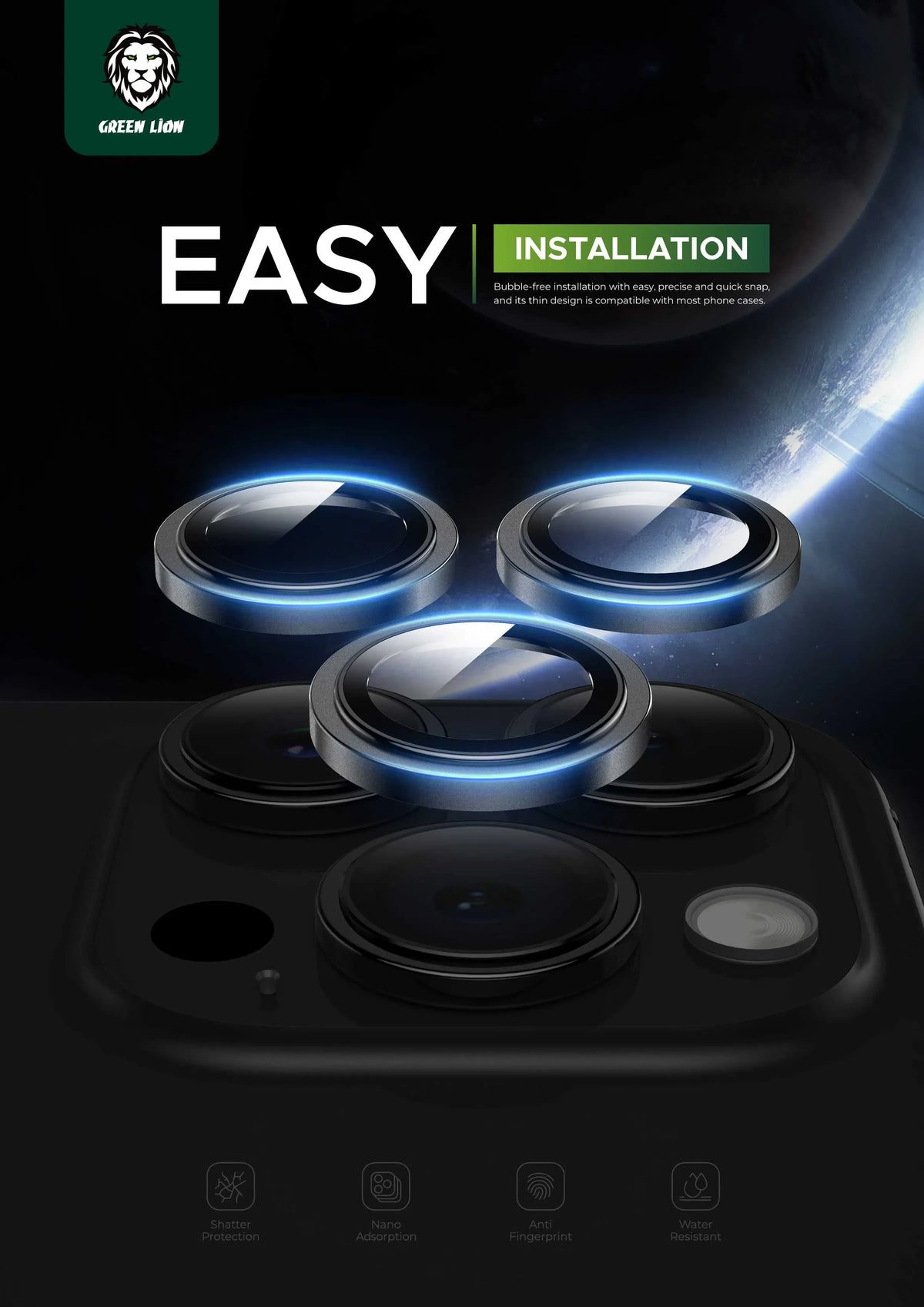 Green Lion HDPlus Camera Lens - Black – image 4