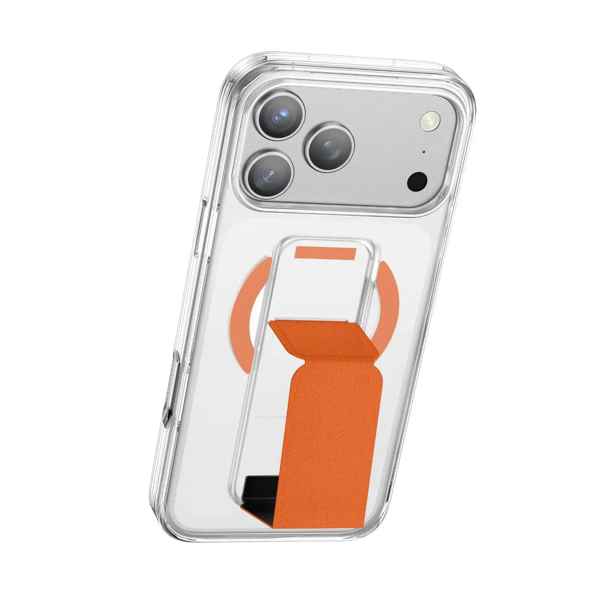 Green Lion Mag Safe Leather Grip - Orange Titanium – image 3