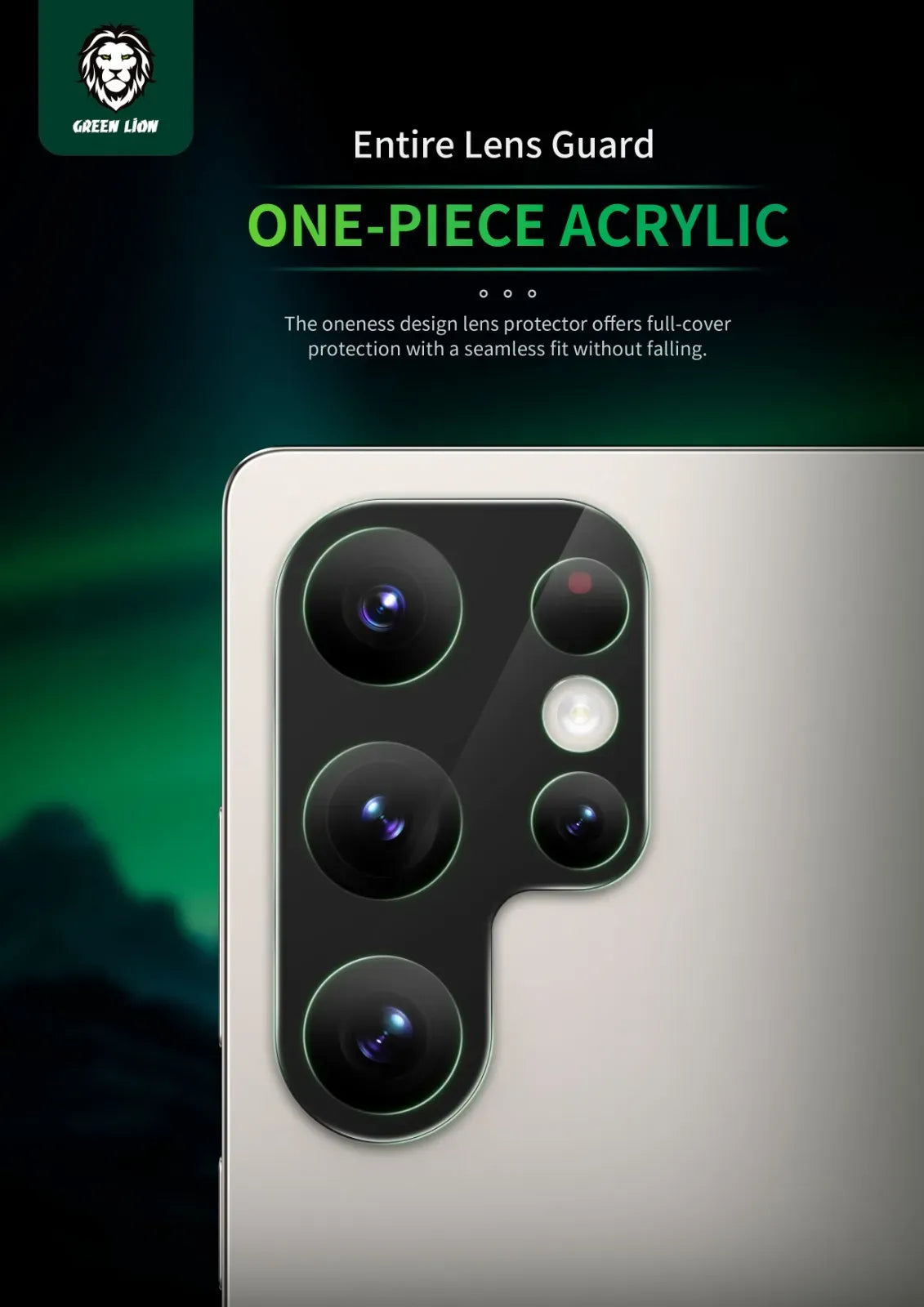 Green Lion Acrylic Lens Protector - Black – image 12