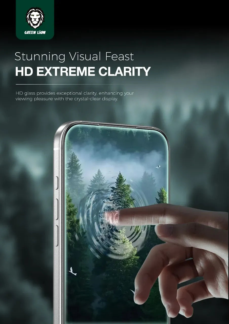 Green Lion 3 DSilicone Plus Screen Protector - Black Edge/Clear – image 9