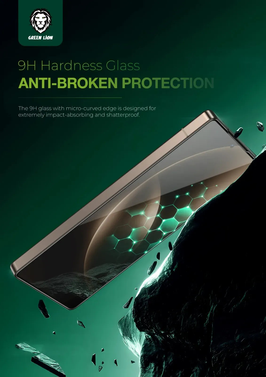 Green Lion 9 HShield Privacy Glass - Clear – image 7