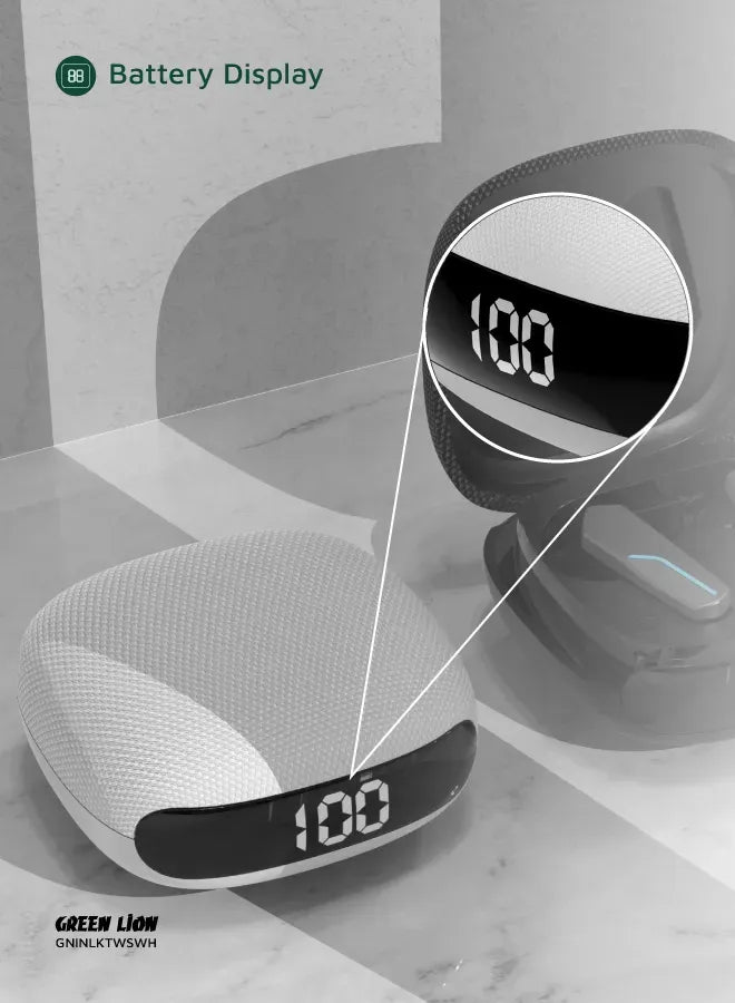 Green Lion Interlaken True Wireless Earbuds - White – image 12