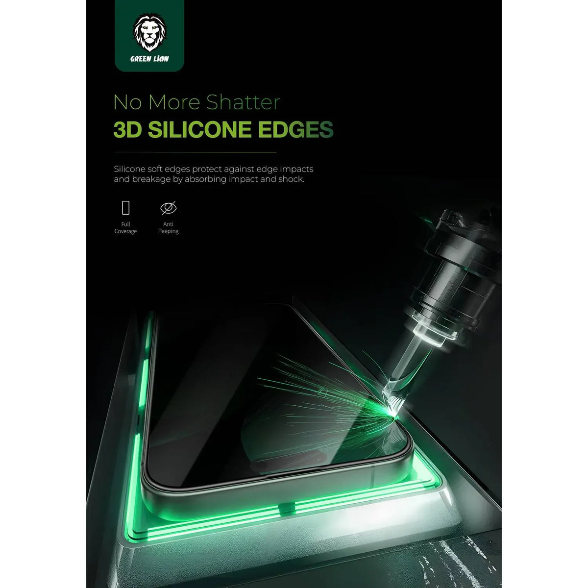 Green Lion 3 DSilicone Plus Screen Protector - Clear – image 12