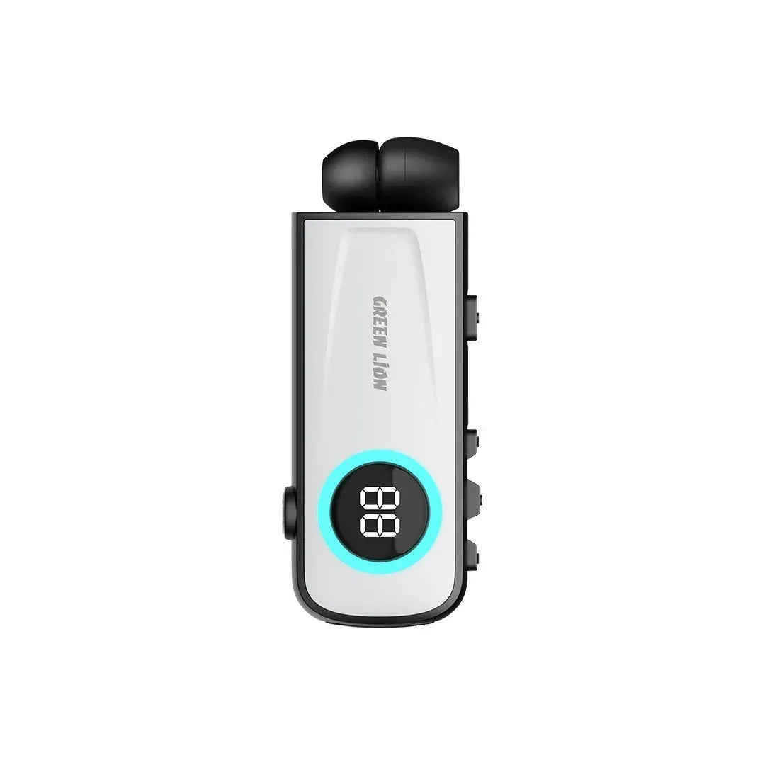 Green Lion Communicate Mono Bluetooth Headset - White