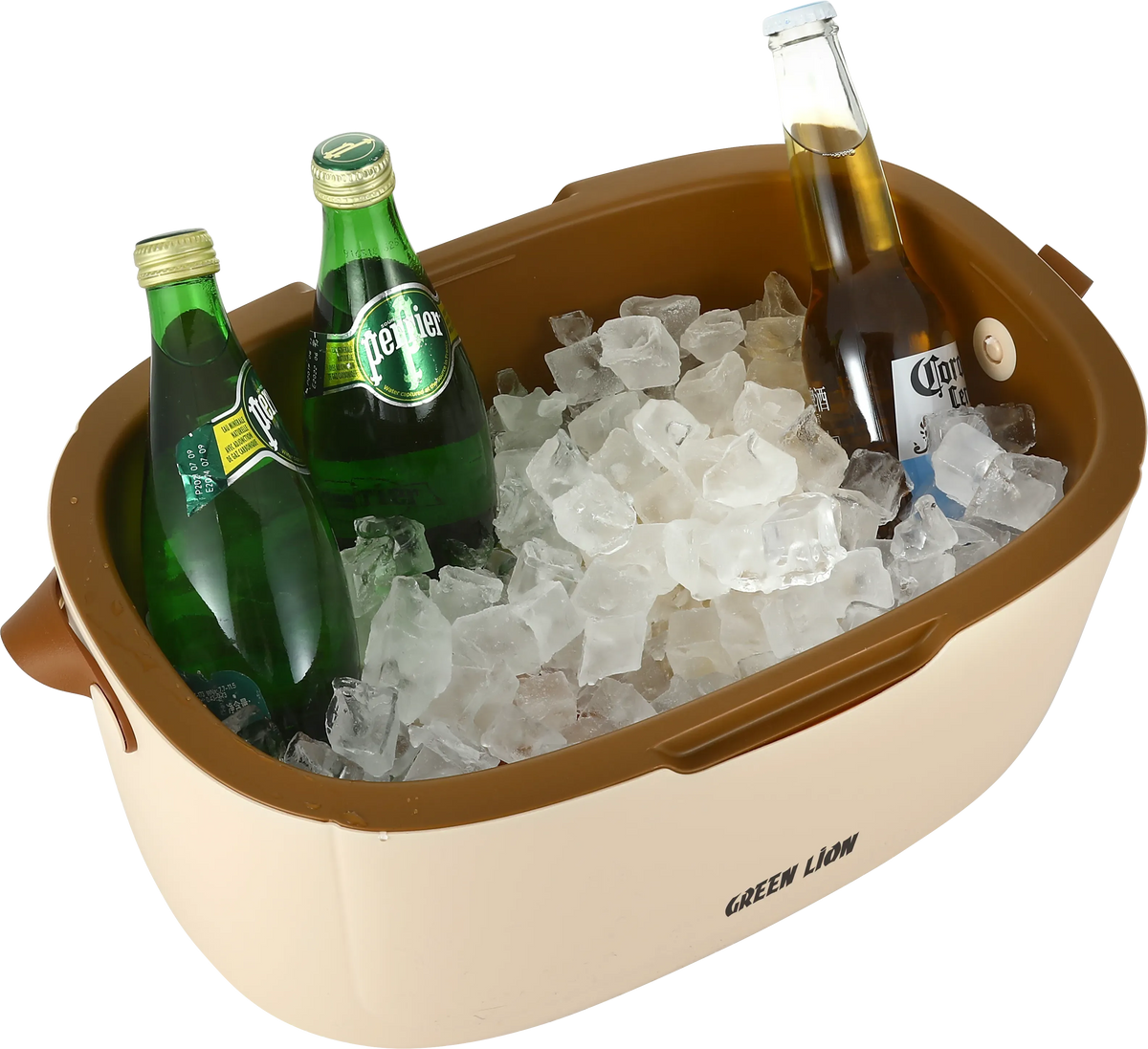 Green Lion Vintage 12l Insulated Cooler Box Beige – image 9