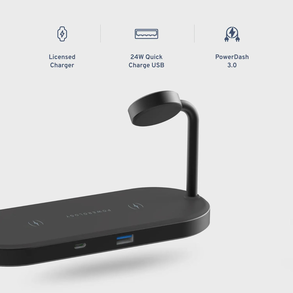 Powerology Portable 4 in 1 Wireless Charging Dock – image 13