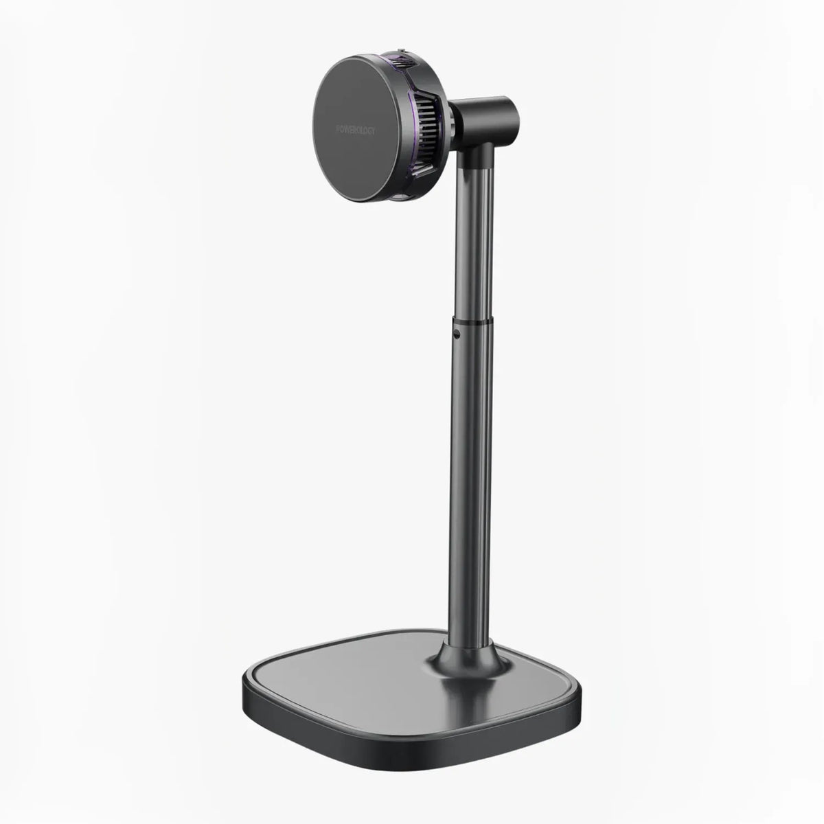 Powerology Streaming MagSafe Charger Semiconductor Cooling with Stand Black – image 2
