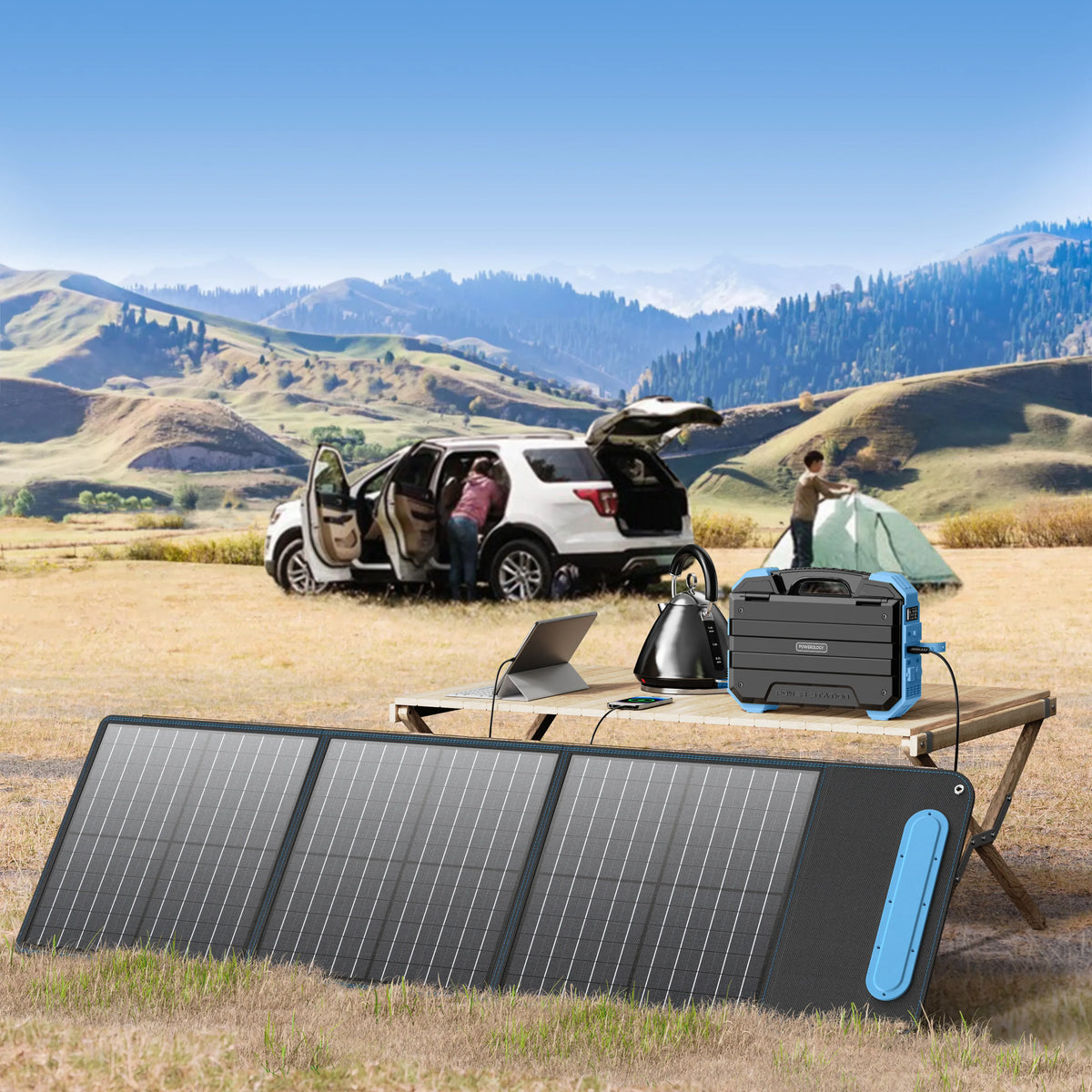 Powerology 60w Mono Crystalline Solar Panel Black – image 14