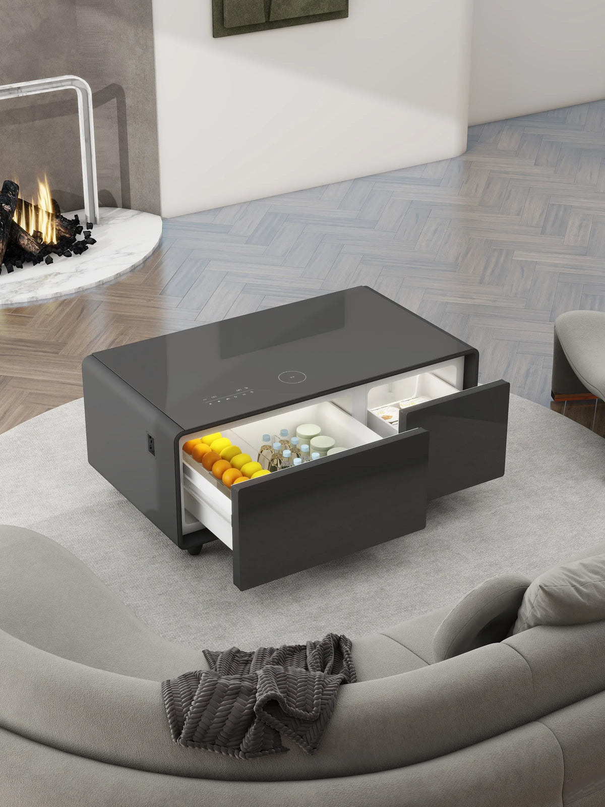 Powerology Fridge Coffee Table Hifi Speaker 93l Black – image 16