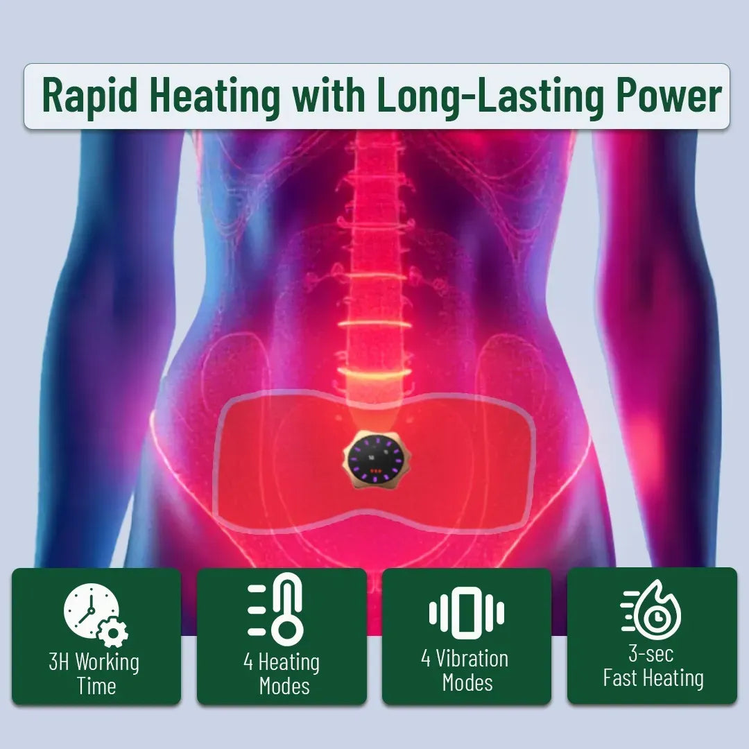 Green Lion Flora Heat Menstrual Heating Pad - Pink – image 7