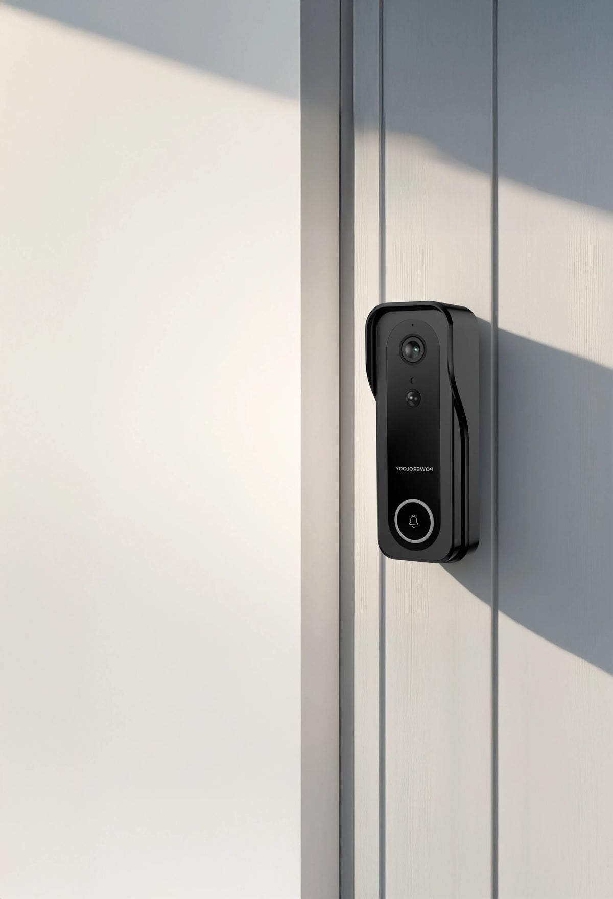 Powerology Smart Doorbell Camera Black – image 4