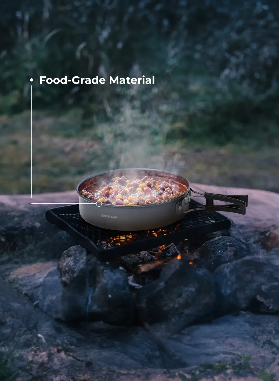 Green Lion 10 in 1 Camping Cookware Black – image 17