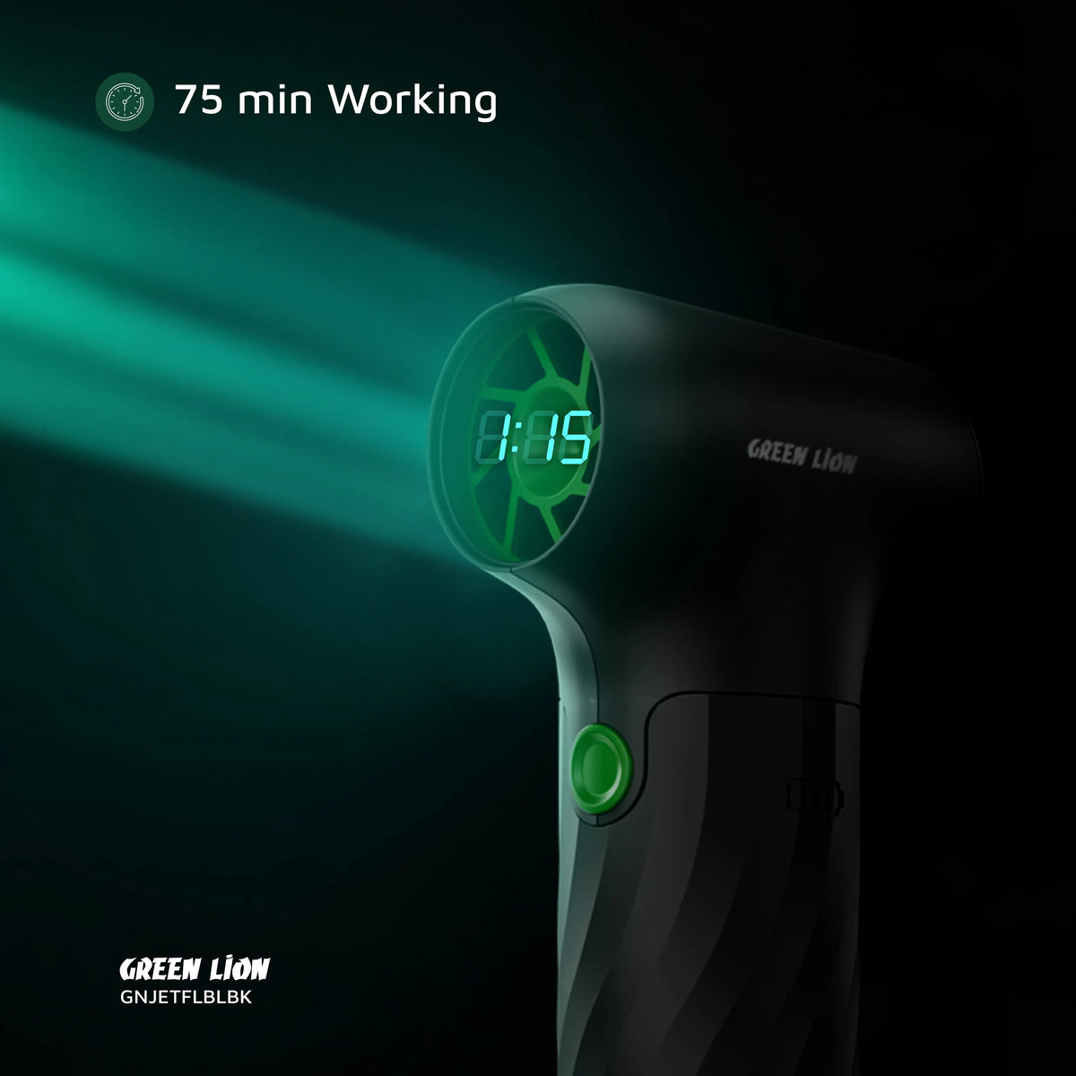 Green Lion Jetflow Air Blower - Black – image 7