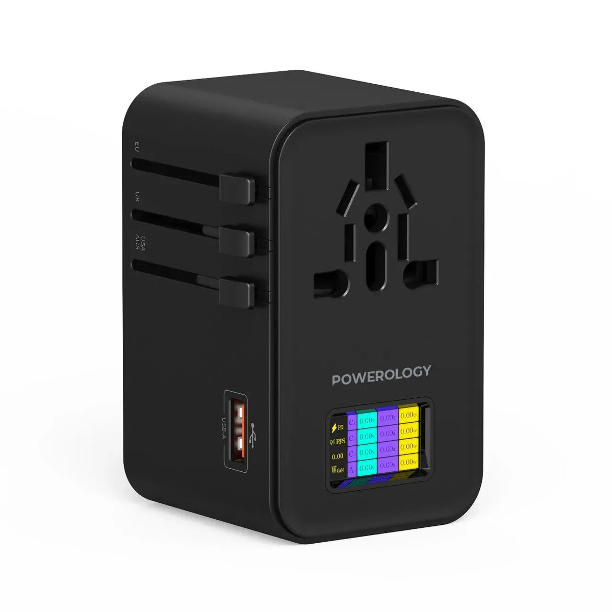 Powerology Gan 75w Universal Charger Black – image 2