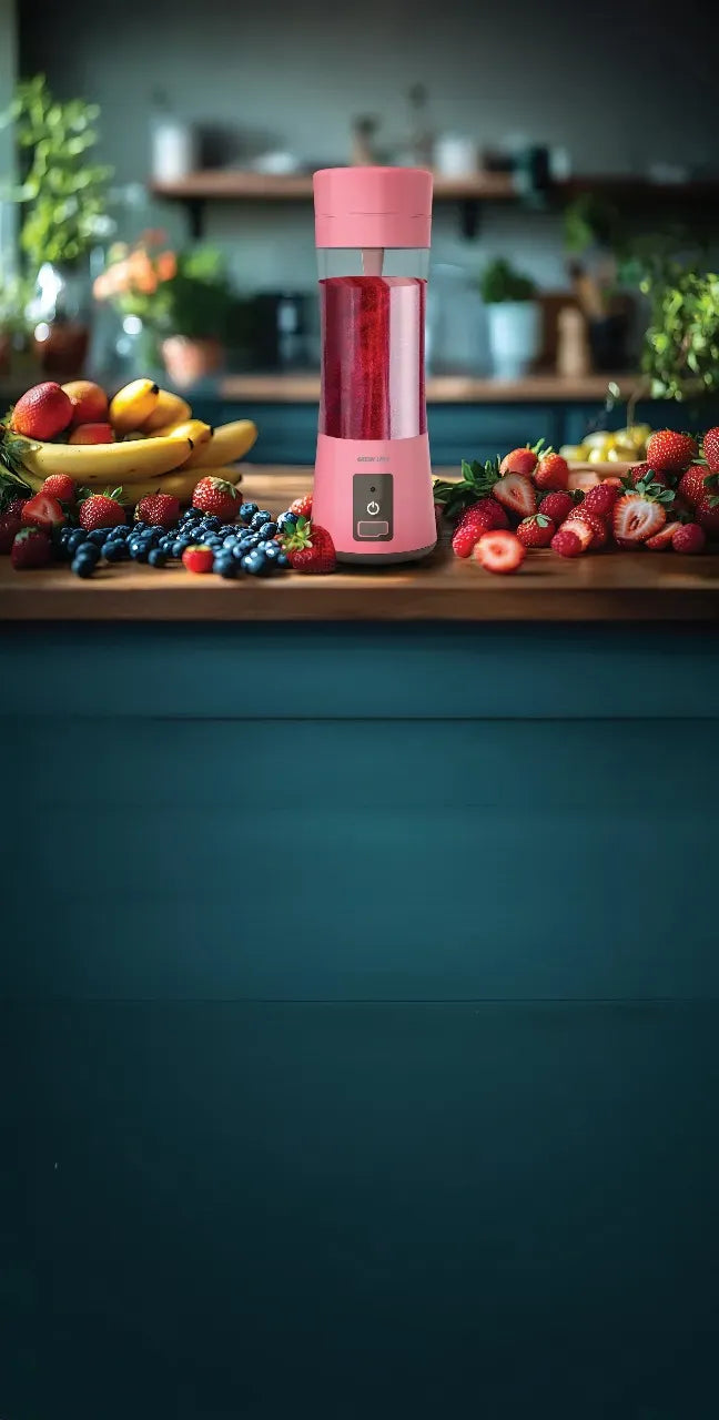 Green Lion Juice Mate Portable Juicer 380 ml - Pink – image 6
